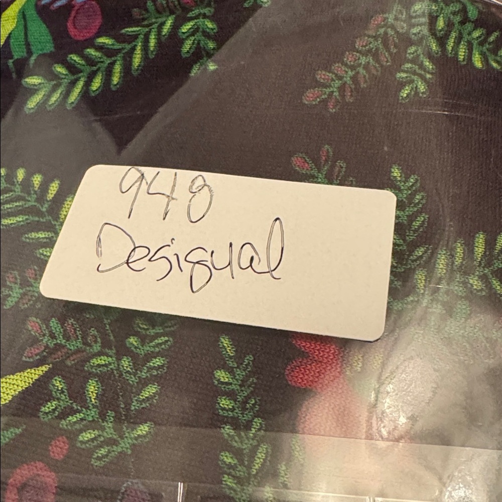 Charm in Bloom: Desigual Black Floral Print Midi Skirt | Size S - Picture 7 of 7